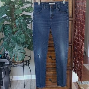 J Brand Maria High Waist skinny jeans in Starless wash.  Size 30